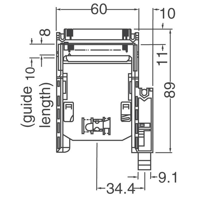 IC1FB-68PD-1.27DS-EJ(72) Hirose Electric Co Ltd  PC Card Sockets